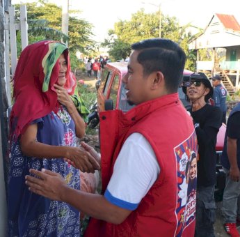 Partisipasi Aktif, Ratusan Warga Galung Maloang Ikuti Tasming-Hermanto Blusukan