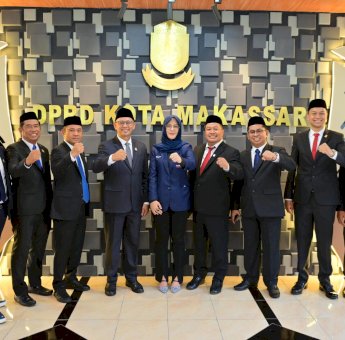 Cicu Hadiri Pelantikan Pimpinan Definitif DPRD Makassar, Harap Bawa Perubahan Positif untuk Masyarakat