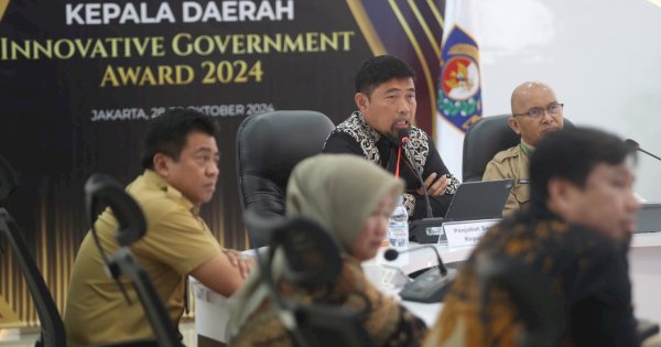 Penilaian IGA 2024, Pjs Wali Kota Makassar Perkenalkan Inovasi Dottoro’ta dan Inovasi Kelas Berbintang