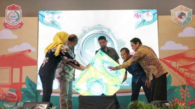 Pjs Wali Kota Makassar, Andi Arwin Azis, secara resmi membuka acara Jambore UMKM Enterpreneurship 2024