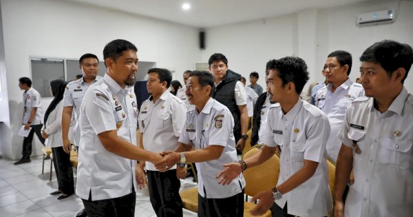 Pjs Wali Kota Arwin Azis Silaturahmi dengan Jajaran Kecamatan Tamalanrea, Tekankan Kelengkapan Infrastruktur Pilkada 2024