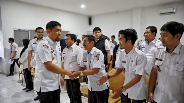 Penjabat Sementara (Pjs) Wali Kota Makassar, Andi Arwin Azis, melakukan kunjungan kerja (kunker)