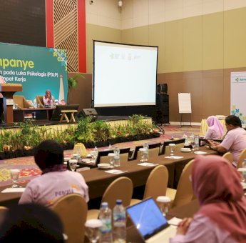 Pjs Arwin Azis Resmi Membuka Kampanye Pertolongan Pertama Luka Psikologis Kemenkes RI