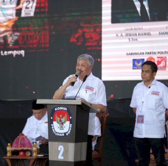 Irwan-Sudirman Komitmen Tingkatkan Perkonomian Lewat Sektor Pertanian