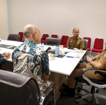 GATF 2024, Pjs Wali Kota Makassar Terima Kunjungan GM Garuda Indonesia