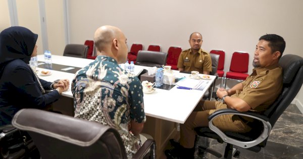 GATF 2024, Pjs Wali Kota Makassar Terima Kunjungan GM Garuda Indonesia