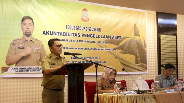 Penjabat Sekretaris Daerah (Pj Sekda) Kota Makassar, Irwan Rusfiady Adnan