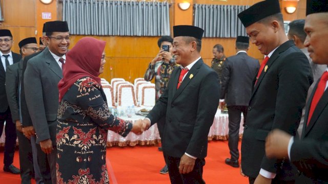 Selamat! Takyuddin Masse Jabat Ketua DPRD Sidrap 2024-2029