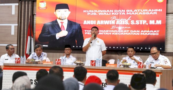 Sambangi Kantor Camat Mamajang, Mariso dan Rappocini, Andi Arwin Azis Ajak Jaga Netralitas dan Sukseskan Program Sabtu Bersih