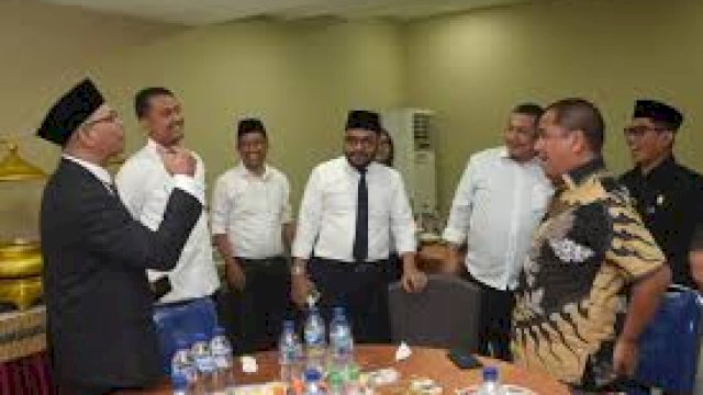 Andi Seto Asapa Hadiri Syukuran di Rumah Jabatan Ketua DPRD Makassar