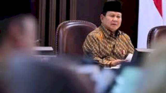 Presiden Prabowo.(F-INT)