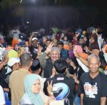 Sapa Ribuan Masyarakat Temmassarangnge, Irwan Hamid: Mari Bersama Jemput Kemenangan