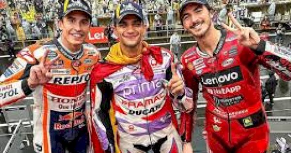Crash di GP Thailand, Marquez Out! Perebutan Gelar Juara MotoGP 2024 Menyisakan Martin Vs Bagnaia