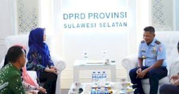 Terima Kunjungan Pangkoopsud II, Ketua DPRD Sulsel Rachmatika Dewi ‘Cicu’: Momen Saling Beri Dukungan