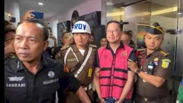 Tom Lembong Jadi Tersangka korupsi impor gula.(F-INT)