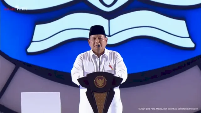 Presiden Prabowo.(F-INT)