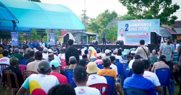 Semangat Ribuan Warga Bulukumba Hadiri Kampanye Andi Sudirman