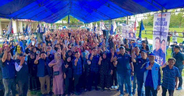 Antusias Warga Bumi Harapan Sambut Program Unggulan Tasming-Hermanto untuk Parepare