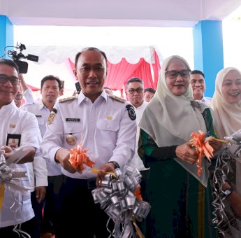 PJ Sekda Kota Makassar Irwan Adnan, Hadiri Launching Posyandu Era Baru SPM