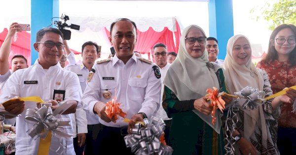 PJ Sekda Kota Makassar Irwan Adnan, Hadiri Launching Posyandu Era Baru SPM