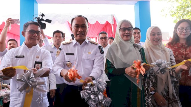 PJ Sekda Kota Makassar Irwan Adnan, Hadiri Launching Posyandu Era Baru SPM.