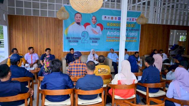 Fatmawati Rusdi perkuat basis di Enrekang 