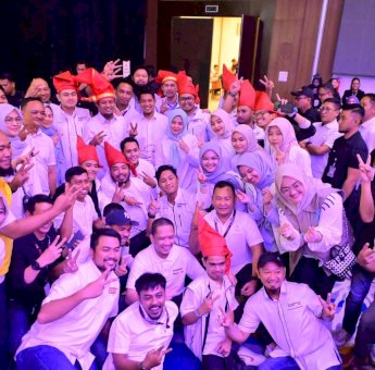 GOR Sudiang Jadi Pusat Kampanye Akbar Pasangan Andalan Hati