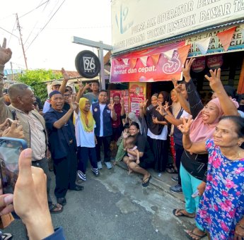Antusiasme Warga Soreang Sambut Tasming-Hermanto Saat Turun Menyapa di Kelurahan Watang Soreang