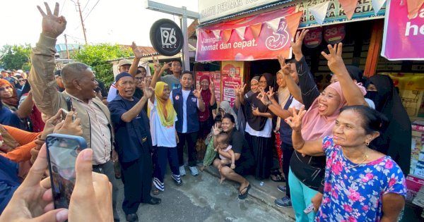 Antusiasme Warga Soreang Sambut Tasming-Hermanto Saat Turun Menyapa di Kelurahan Watang Soreang