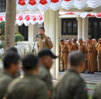 Pimpin Apel, Andi Arwin Azis Sampaikan Komitmen Jaga Tanggung Jawab dan Silaturahmi