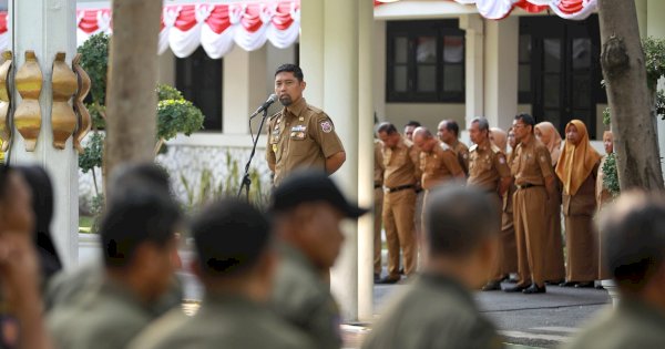 Pimpin Apel, Andi Arwin Azis Sampaikan Komitmen Jaga Tanggung Jawab dan Silaturahmi
