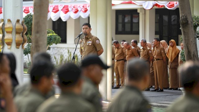 Andi Arwin Azis Pimpin Apel