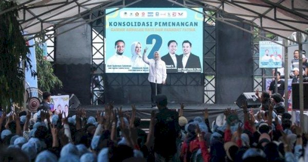 Fatmawati Rusdi Ajak Masyarakat Enrekang Dukung Ucu-Iwan: Kita Kawal Sampai Menang