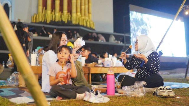 Rezki Mulfiati Lutfi di Pesta Kuliner MNC.