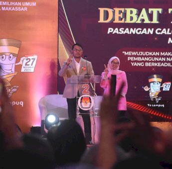 Debat Kedua Pilwalkot Makassar, Seto-Rezki Siap Tuntaskan Masalah Kota dalam 100 Hari Kerja