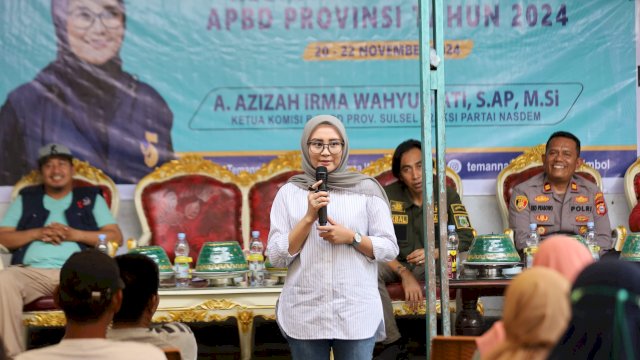 Anggota DPRD Sulsel, Andi Azizah Irma Wahyudiyati.
