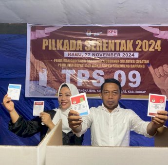 Unggul Telak di Hitungan Cepat, Syaharuddin Alrif: Terima Kasih Doa, Kerja Keras dan Kepercayaan Masyarakat Sidrap