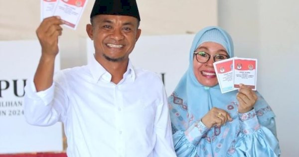 Pasangan BerAmal Unggul Sementara di Pilbup Bone, Menang Mutlak di Sejumlah TPS