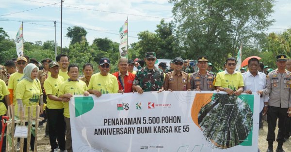 Bumi Karsa Tuntaskan Penanaman 5.500 Pohon di Sulawesi, Jawa hingga Sumatera