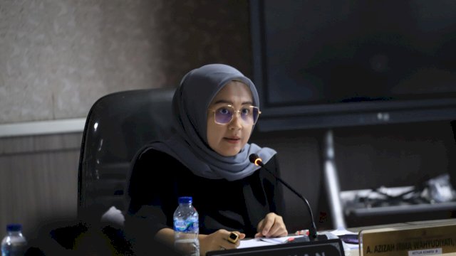 Ketua Komisi B DPRD Sulsel, Andi Azizah Irma Wahyudiyati.