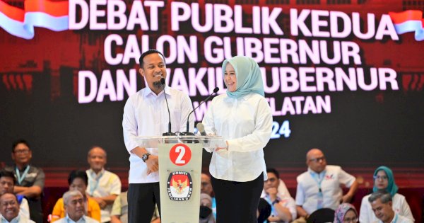 Debat Pilgub Sulsel, Andalan Hati Janji Tambah Rumah Sakit dan Fasilitas untuk Tenaga Kesehatan Wilayah Terpencil