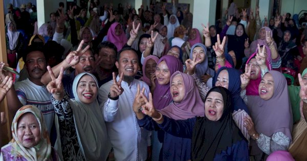 Telah Buktikan Kerja Nyata, Warga Jeneponto Dukung Andalan Hati