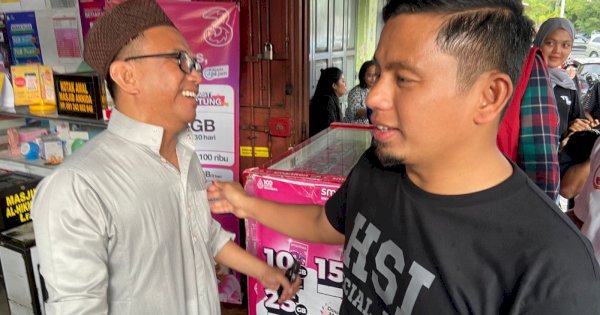 Tasming-Hermanto Kunjungi Pusat Pertokoan di Ujung Baru, Perlihatkan Kepedulian Nyata