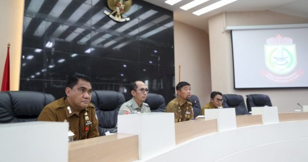 Pjs Wali Kota Makassar Pimpin Rakor Persiapan Musim Hujan