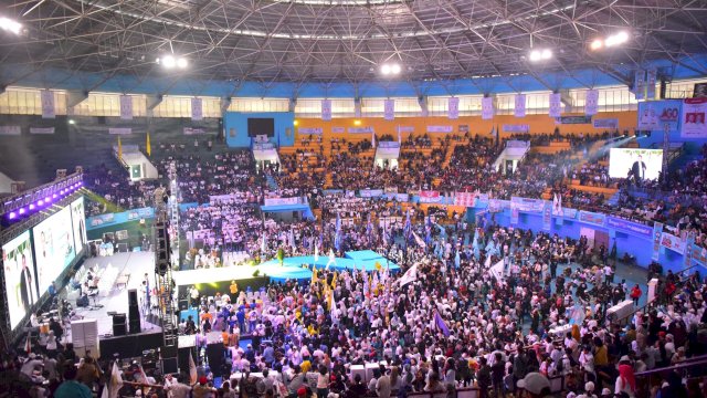 Lautan Massa Sambut Kampanye Akbar Andalan Hati