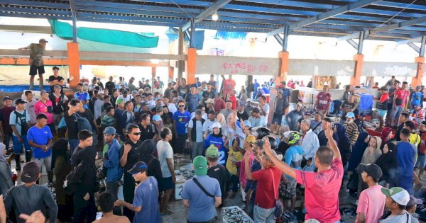 Fatmawati Dapat Dukungan di Pasar Ikan Paotere, Nomor 2 Jadi Pilihan di Pilgub Sulsel