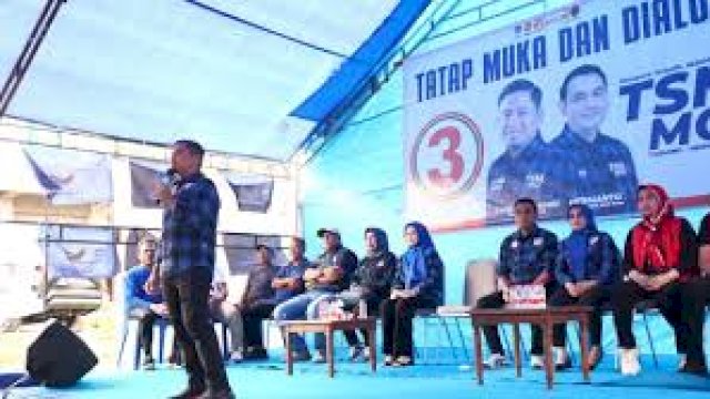 Calon Wali KOta Parepare nomor urut 3 Tasming Hamid.