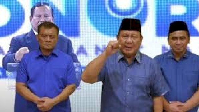 Bawaslu usut video dukungan Prabowo untuk luthfi di Pilgub Jateng.(F-INT)