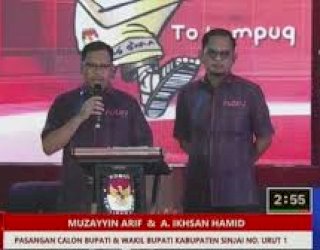 Debat Pamungkas, Muzayyin-Ikhsan Bawa Semangat Persatuan Membangun Kabupaten Sinjai