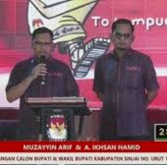 Debat Pamungkas, Muzayyin-Ikhsan Bawa Semangat Persatuan Membangun Kabupaten Sinjai